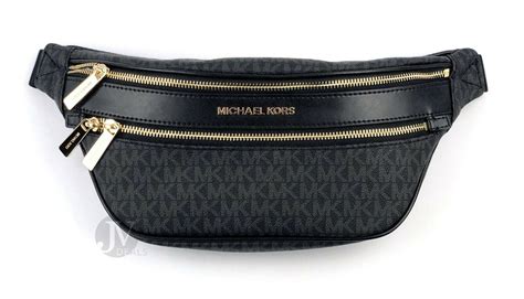 michael kors fanny pack black|michael kors fanny pack for women.